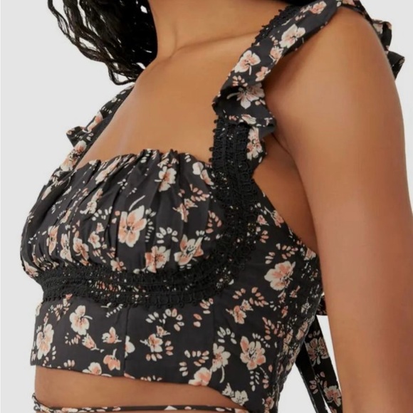 Free People Tops - Free People Bijou smocked top size 4, boho, festival, whimsy, vacation